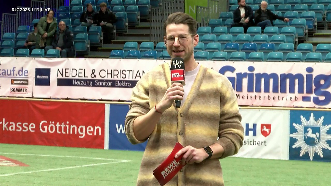 Im Livestream: Der Auftakt beim REWE Juniorcup 2026