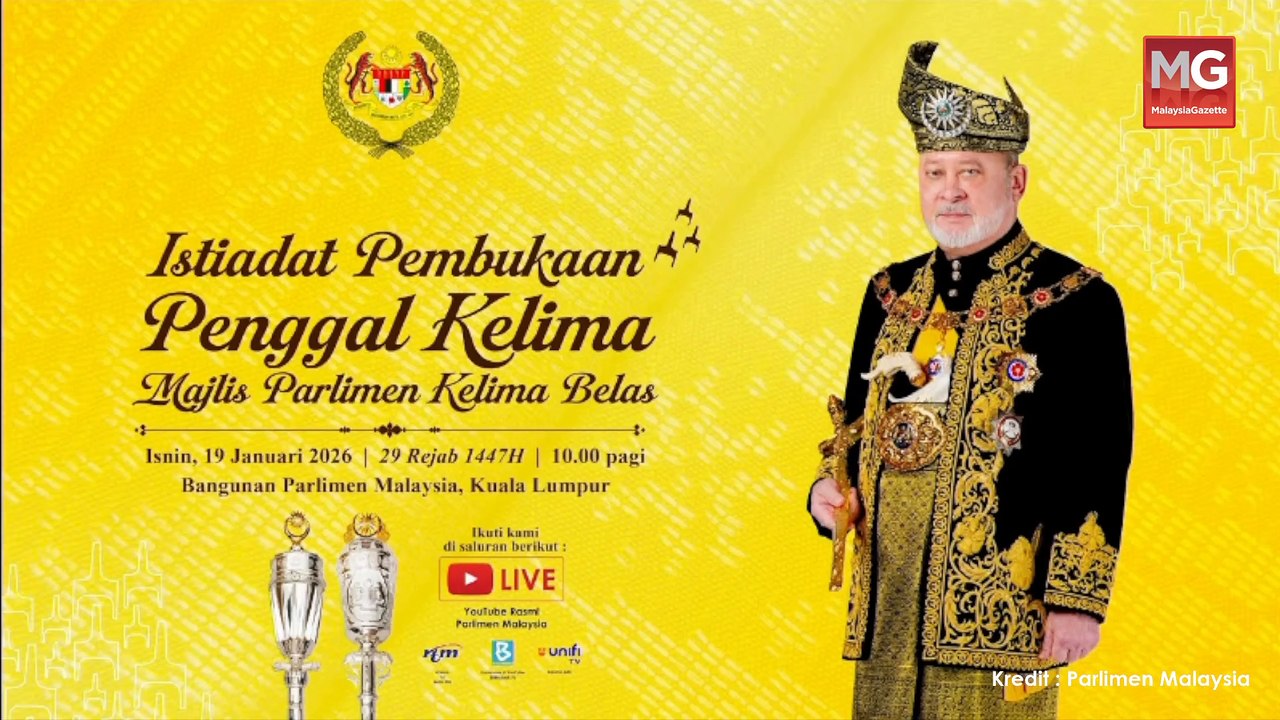 (LIVE) Istiadat Pembukaan Penggal Kelima Majlis Parlimen Kelima Belas