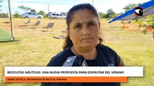 Bicicletas náuticas: Una nueva propuesta para disfrutar del verano en Posadas
