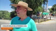 Cosquín brillo en la primera luna