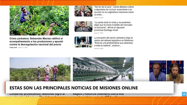 EN VIVO: Arriba Misiones: El debate de la mañana misionera