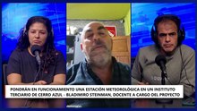 Pondrán en funcionamiento una estación meteorológica en un instituto terciario de Cerro Azul