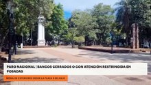 Paro nacional | Bancos cerrados o con atención restringida en Posadas