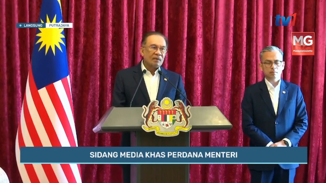 (LIVE) Sidang Media Khas Perdana Menteri