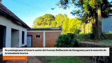 Se postergó para el lunes la sesión del Concejo Deliberante de Caraguatay para la asunción de la intendenta interina