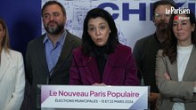 Municipales: Sophia Chikirou s'exprime après le 1er tour