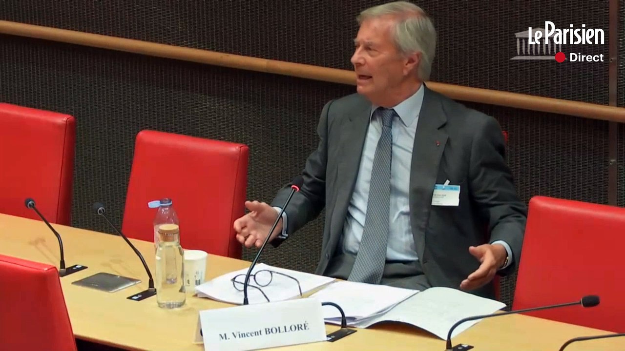 Commission d’enquête sur l’audiovisuel public : suivez l’audition de Vincent Bolloré