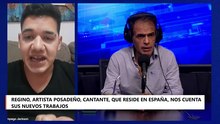 REGINO, ARTISTA POSADEÑO, CANTANTE, QUE RESIDE EN ESPAÑA, NOS CUENTA SUS NUEVOS TRABAJOS