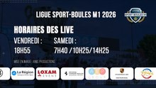 Ligue Sport-Boules M1 - Etape 6 LYON - Partie 1