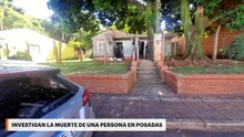 Investigan la muerte de una persona en Posadas