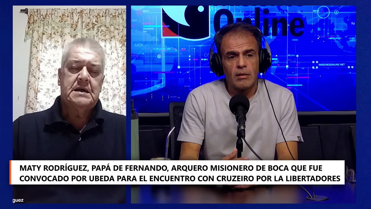 ARQUERO MISIONERO DE BOCA QUE FUE CONVOCADO POR UBEDA PARA EL ENCUENTRO CON CRUZEIRO POR LA LIBERTADORES