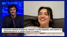 VALENTINA FERRARI D'AGOSTINI, MODELO Y ACTRIZ OBEREÑA, NOS CUENTA SU PARTICIPACIÓN EN "EL DIABLO VISTE A LA MODA 2"