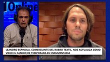 Leandro espinola, comerciante del rubro textil, nos actualiza como viene el cambio de temporada en indumentaria