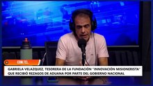 GABRIELA VELAZQUEZ, TESORERA DE LA FUNDACIÓN "INNOVACIÓN MISIONERISTA" QUE RECIBIÓ REZAGOS DE ADUANA POR PARTE DEL GOBIERNO NACIONAL