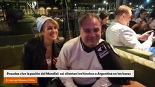 Posadas vive la pasión del Mundial: así alientan los hinchas a Argentina en los bares