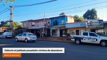 #URGENTE #AHORA 🚨 Falleció el jubilado posadeño víctima de abandono