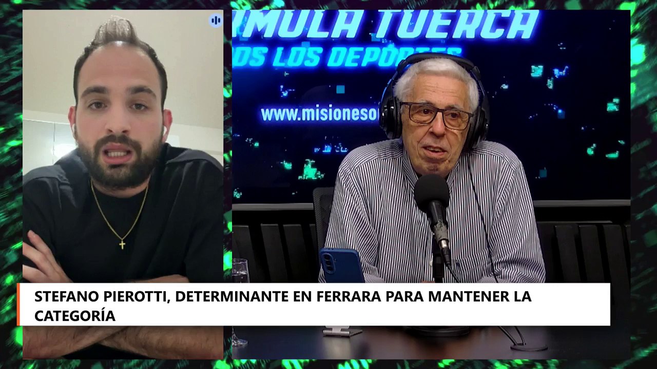 Charlamos con Diego Cabañas, Stefano Pierotti y Claudio Ramírez