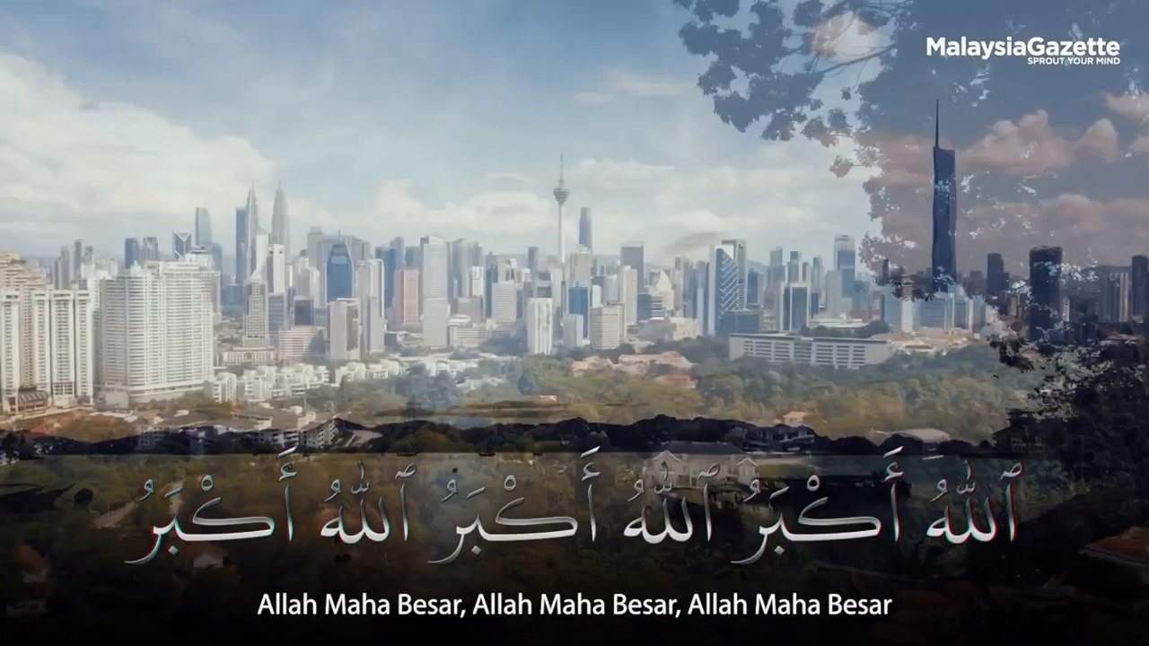 Takbir Hari Raya Aidiladha 2026/1447H