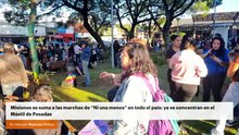 Misiones se suma a las marchas de “Ni una menos” en todo el país: ya se concentran en el Mástil de Posadas