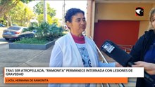Tras ser atropellada, "Ramonita" permanece internada con lesiones de gravedad