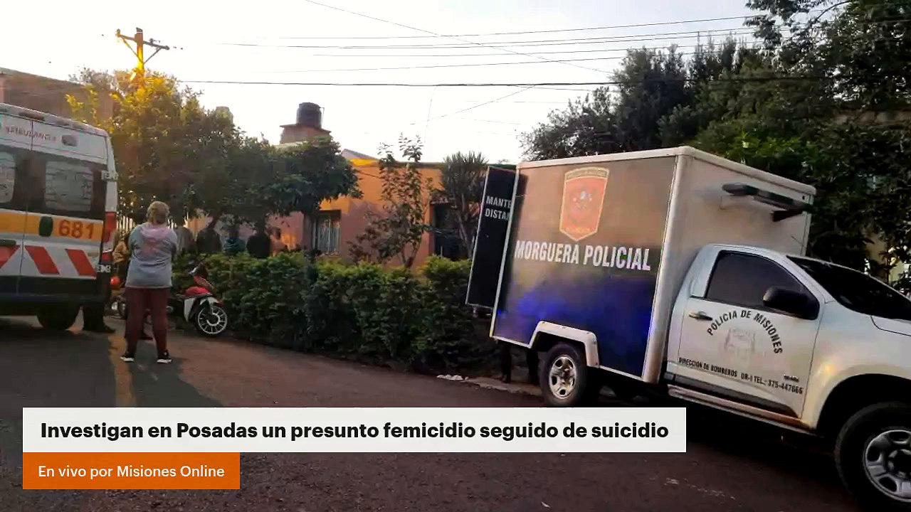 Investigan en Posadas un presunto femicidio seguido de suicidio