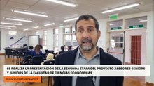 Se realiza la presentación de la segunda etapa del proyecto asesores seniors y juniors de la Facultad de ciencias económicas