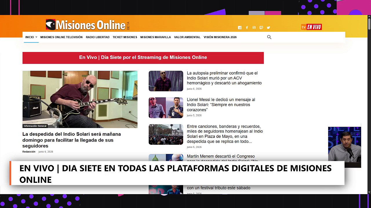 El panorama semanal de noticias de Misiones en Día Siete