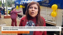 Posadas | El Instituto Madre de la Misericordia entrega pañales solidarios al Hospital de Pediatría
