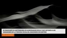Se inauguró el kartódromo en Gobernador Roca