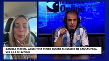 ARGENTINA YENDO RUMBO AL ESTADIO DE KANSAS PARA VER A LA SELECCIÓN