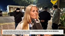 La Selección Argentina le gana por 1 - 0 a Argelia en su debut en el Mundial 2026: se festeja en bares de Posadas