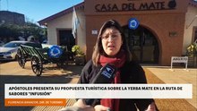 Apóstoles presenta su propuesta turística sobre la Yerba Mate en la Ruta de Sabores "InFusión"