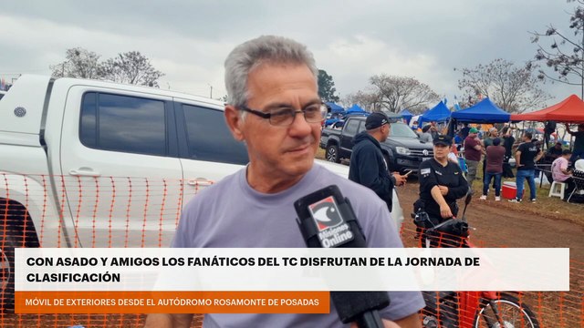 CON ASADO Y AMIGOS LOS FANÁTICOS DEL TC DISFRUTAN DE LA JORNADA DE CLASIFICACIÓN