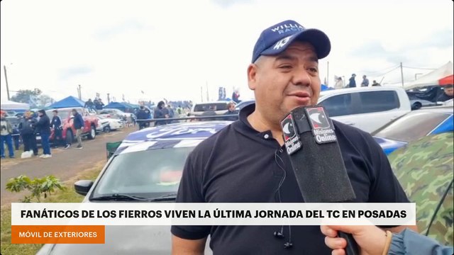 Fanáticos de los fierros viven la última jornada del TC en Posadas