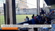 Se realiza un torneo de fútbol infantil relámpago en el club Racing