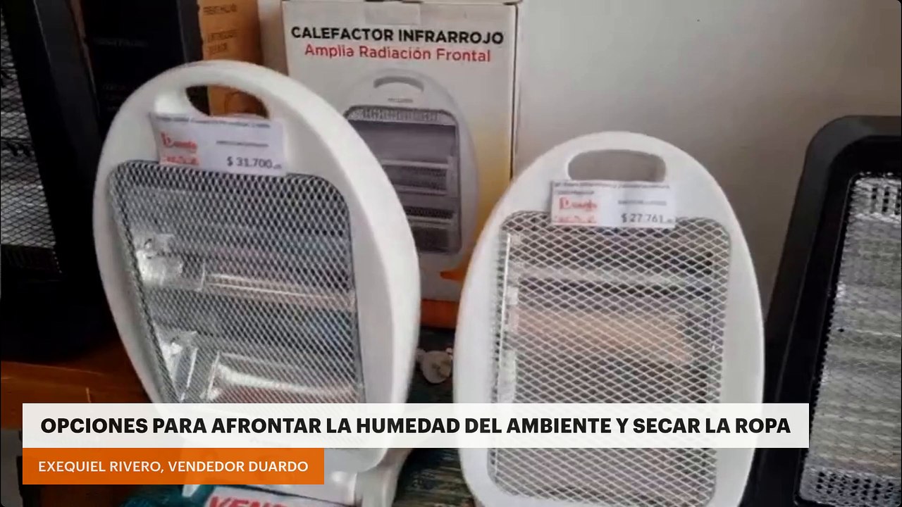 Opciones para afrontar la humedad del ambiente y secar la ropa