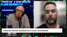 Charlamos con Luis Uliambre, Renato Longarzo y Christian Sartori