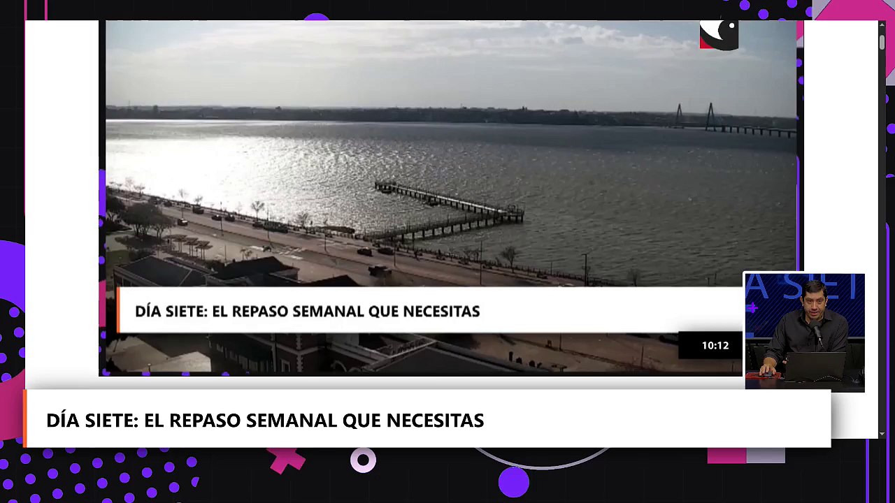 El repaso de la información más relevante en Día Siete