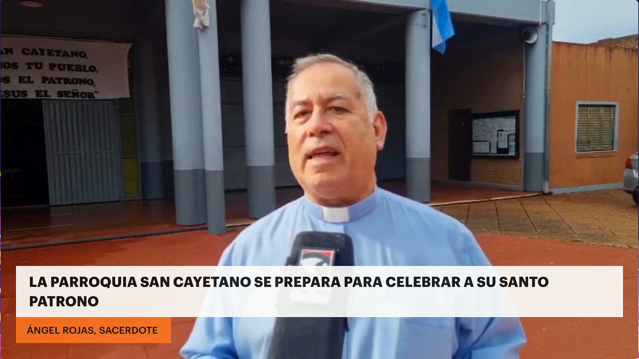 La Parroquia San Cayetano se prepara para celebrar a su santo patrono