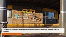 LA EMPRESA CRUCERO DEL NORTE SUSPENDIO LOS PASAJES DESDE BUENOS AIRES A POSADAS