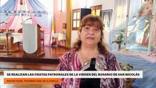 Se realizan las fiestas patronales de la Virgen del Rosario de San Nicolás