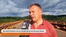 AHORA En vivo | Así se ve El Alcázar tras la crecida del arroyo Paranay Guazú