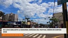 Se lleva adelante la segunda jornada del Festival Oberá en Cortos 2026