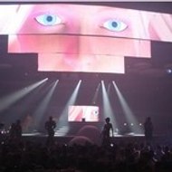 Flexible led curtain display