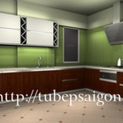 Tủ bếp siêu đẹp