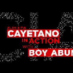 CAYETANO IN ACTION WITH BOY ABUNDA