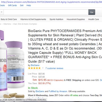 dr oz phytoceramides
