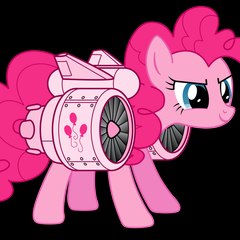 rocket pinkie pie