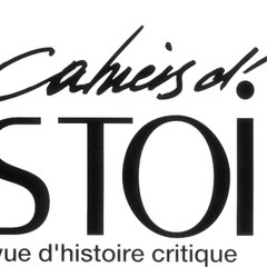 Cahiers d'Histoire. Revue d'histoire critique