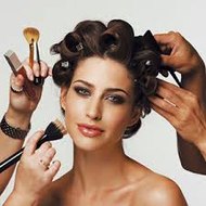 Hair makeup